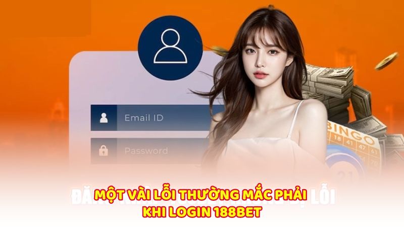 Một vài lỗi thường mắc phải khi login 188Bet